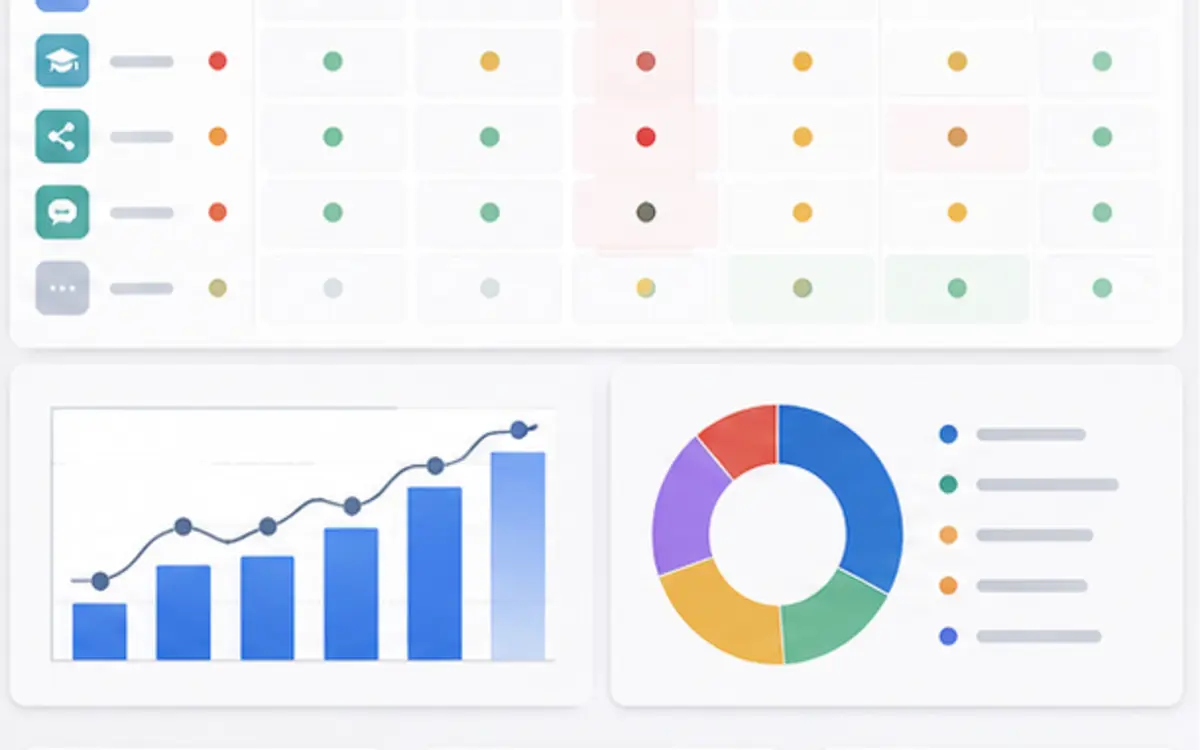Recruitment bottleneck analysis board preview